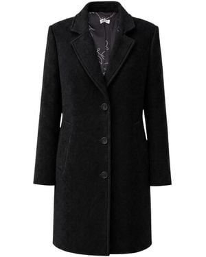 Liu Jo Single-Breasted Coats - Negro