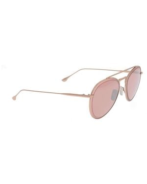 Dita Eyewear Accessoires ,Geel ,Axial Zonnebril - Roze