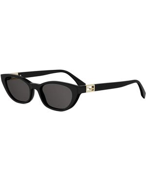 Fendi Baguette Sonnenbrille - Schwarz