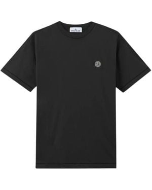 Stone Island T-Shirts - Negro