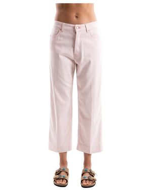 Don The Fuller Cropped Jeans - Rosa