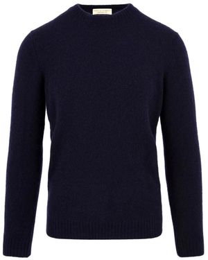 FILIPPO DE LAURENTIIS Round-Neck Knitwear - Blue