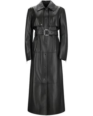 Sportmax Belted Coats - Noir