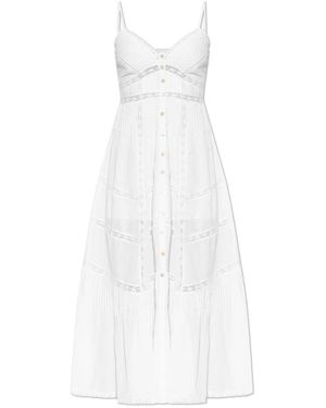 LoveShackFancy Jurk Esilda - Wit