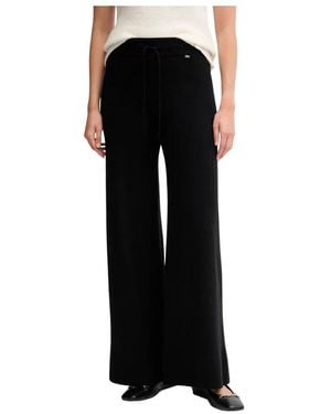 GAUDI Wide Trousers - Negro