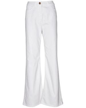 The Seafarer Wide Jeans - Wit