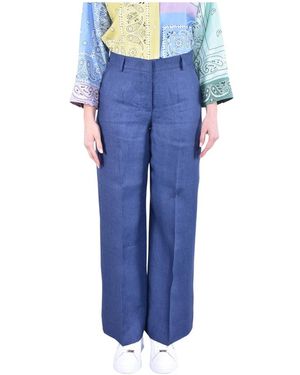 Weekend by Maxmara Wide Trousers - Blue