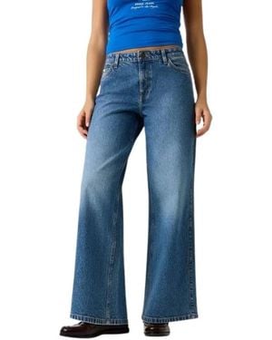 Guess G11 Wide Leg Jeans - Blauw
