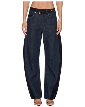 Ksubi Barrel Jean Vixen Spliced - Blau