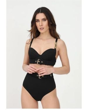 Moschino Bikini A Vita Alta - Zwart