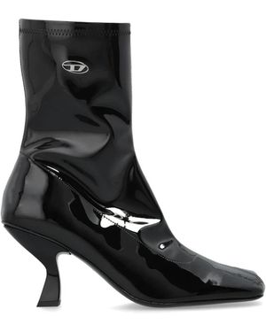 DIESEL Heeled Boots - Black