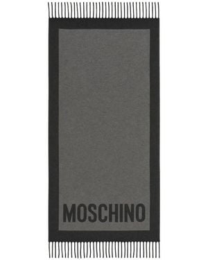 Moschino Winter Scarves - Gray