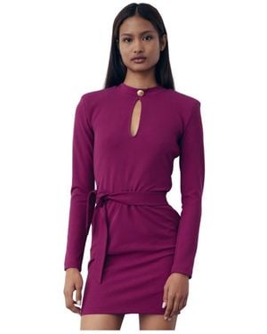 Gaelle Paris Short Dresses - Purple