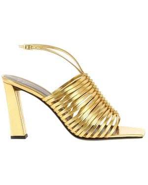 Giuseppe Zanotti Savoia Mules - Metallic