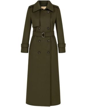 Michael Kors Trench Coats - Verde