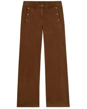 Luisa Cerano Wide Jeans - Marrón