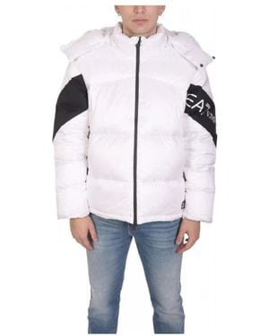 EA7 Winter Jackets - Blu