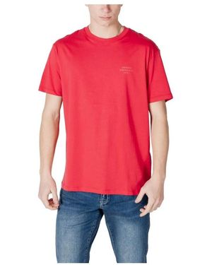 ARMANI EXCHANGE Short Sleeve Crew Neck Tee - Rood