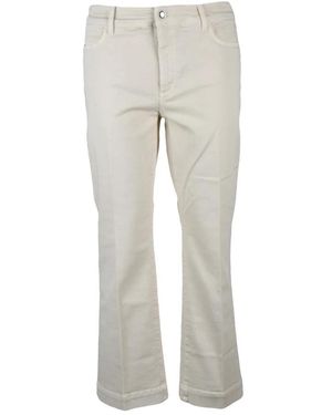 Sportmax Boot-Cut Jeans - Gris