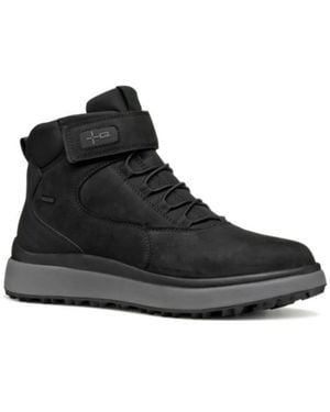 Geox Lace-Up Boots - Black
