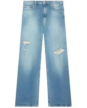 Dondup Francine Wide Leg Jeans - Blau