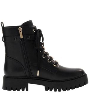 Guess Lace-Up Boots - Nero
