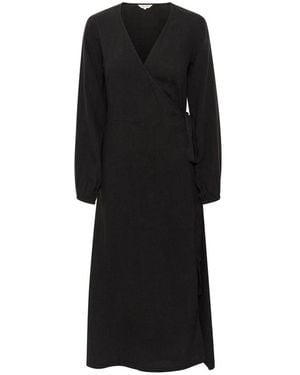 Part Two Midi Dresses - Black