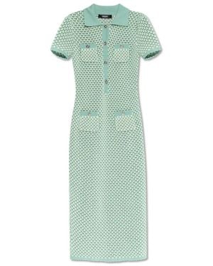 Versace Midi Dresses - Verde