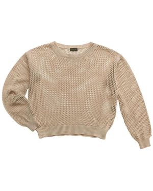 Blauer Mesh Jersey Taylor Style - Naturel