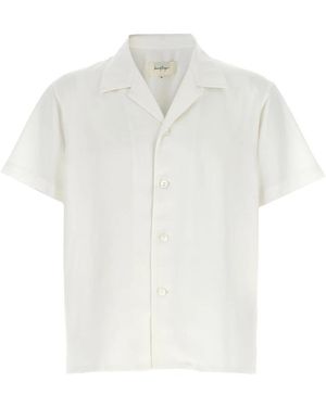 Second/Layer Overhemden ,Wit ,Avenue Lyocell Bowling Shirt