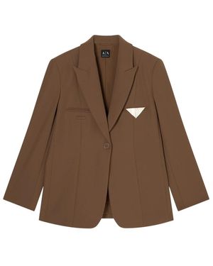 ARMANI EXCHANGE Blazers - Brown