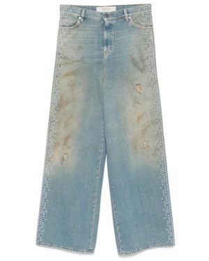 Golden Goose Wide Jeans - Azul