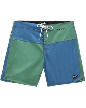 Vans Blockierte Boardshorts Badebekleidung - Blau