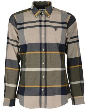 Barbour Overhemden ,Veelkleurig ,Fortrose Shirt - Groen