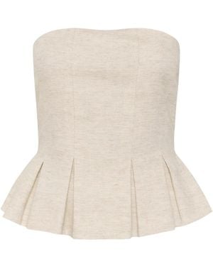 Gestuz Sleeveless Tops - Neutro