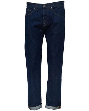 Dondup Straight Jeans - Bleu