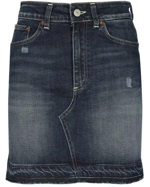 Dondup Denim Skirts - Blue