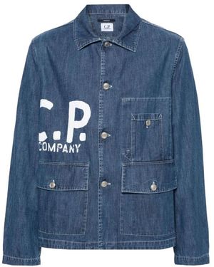 C.P. Company Denim Jackets - Blu
