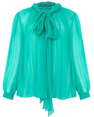 Alberta Ferretti Blouses - Blue