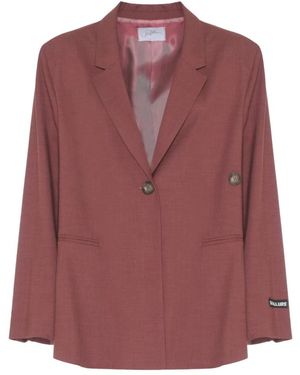 Soallure Over Jacket - Rood