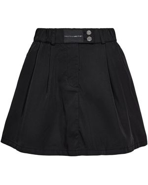 Haute L'Amitié Kurzer Rock - Schwarz
