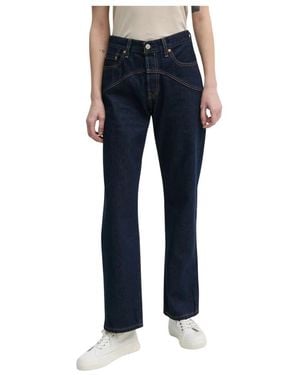 Levi's Gerades Jeans - Blau