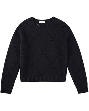 Zanone Round-Neck Knitwear - Azul