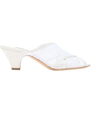 Casadei Muni Net Mules - Weiß