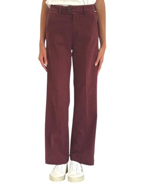 Roy Rogers Straight Trousers - Rouge