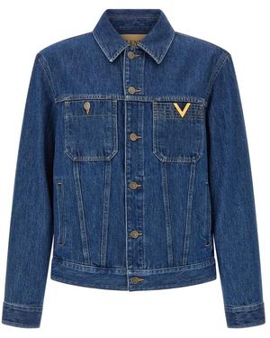 Valentino Garavani Denim Jackets - Bleu