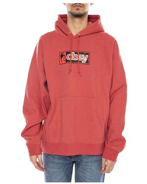 Obey Hoodies - Rojo