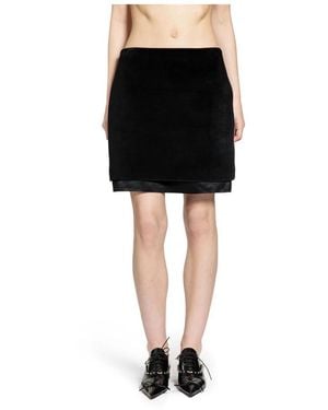 Jil Sander Short Skirts - Black
