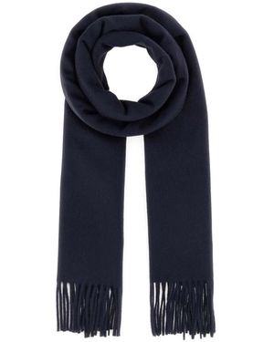 Saint Laurent Accessoires ,Blauw ,Kasjmier Cassandre Sjaal