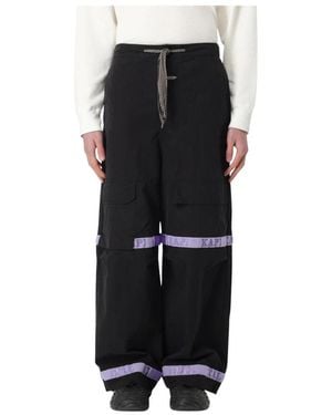 Kapital Wide Trousers - Black
